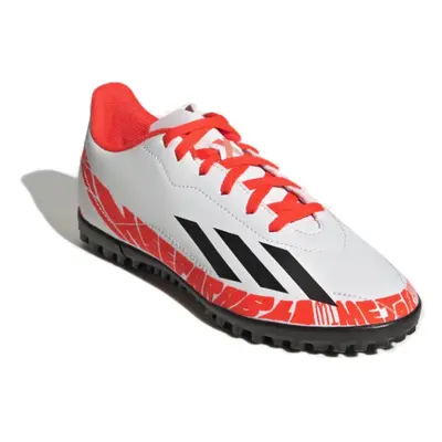 Juniorské fotbalové kopačky turfy ADIDAS X Speedportal Messi.4 Jr TF cloud white core black sola