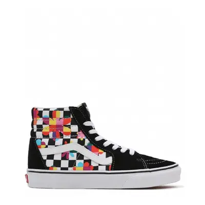 Dámská vycházková obuv VANS UA SK8-HI (Floral Checkerboard) black true white