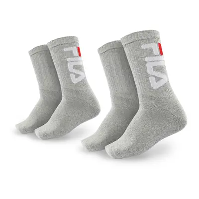 Ponožky do inline bruslí FILA F9598 SOCKS 2-PACK-400-GREY