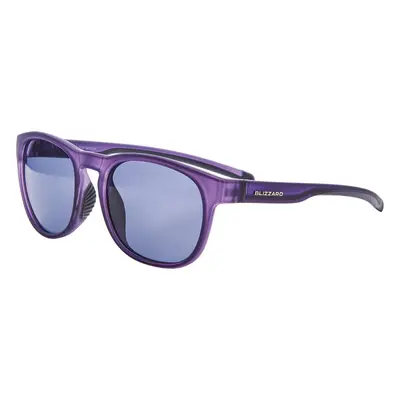 Sportovní brýle BLIZZARD Sun glasses PCSF706130, rubber trans. dark purple, 60-14-133