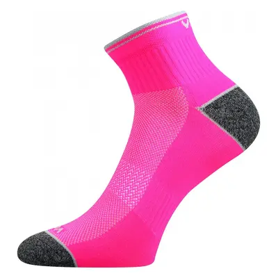 Dámske bežecké ponožky VOXX 1 PACK-Ray- REFLEX-neon pink