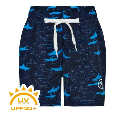 Chlapecké plavky COLOR KIDS Swim shorts short AOP-dress blues