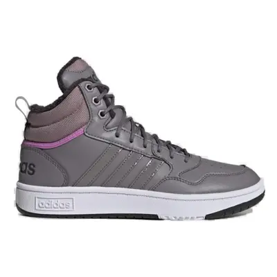 Dámské kotníkové zimní boty ADIDAS Hoops 3.0 Mid WTR tracy grey tracy grey wonder red