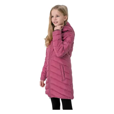 Dívčí bunda 4F JUNIOR GIRLS JACKET JKUDP003-53S-DARK PINK