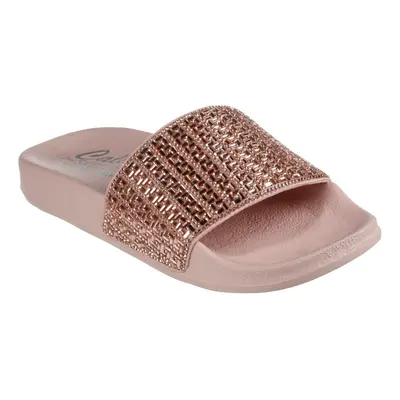 Dámské šlapky (plážová obuv) SKECHERS Pop Ups - New Spark rose gold