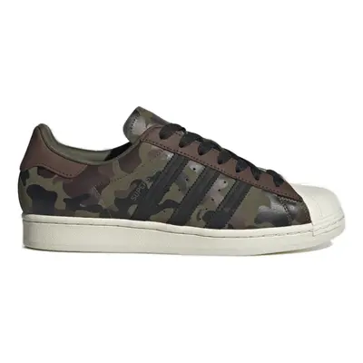 Pánská vycházková obuv ADIDAS ORIGINALS Superstar olive strata mesa night red