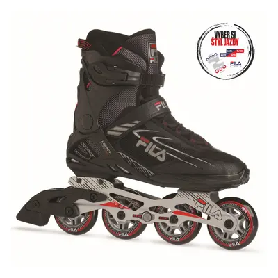 Kolečkové brusle FILA SKATES LEGACY PRO 80 BLACK RED