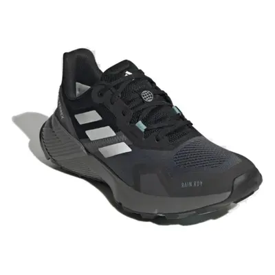 Dámská běžecká trailová obuv ADIDAS Terrex Soulstride Rain.RDY core black crystal white mint ton