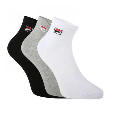 Ponožky FILA F9303 SOCKS QUARTER PLAIN 3 PACK-700 CLASSIC