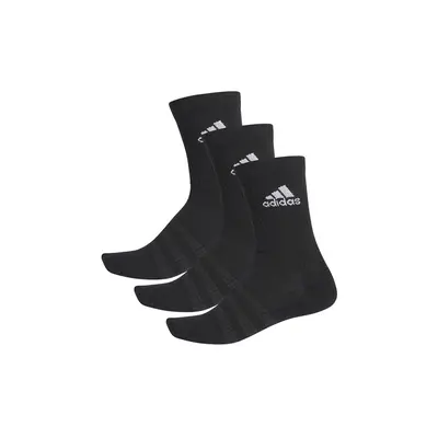 Ponožky ADIDAS CUSH CRW 3PP BLACK BLACK WHITE