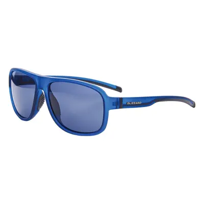 Sportovní brýle BLIZZARD Sun glasses PCSF705140, rubber trans. dark blue , 65-16-135