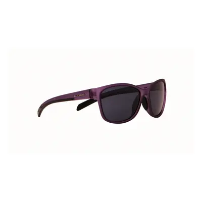 Sluneční brýle BLIZZARD Sun glasses PCSF702002-rubber transparent dark purple-65-16