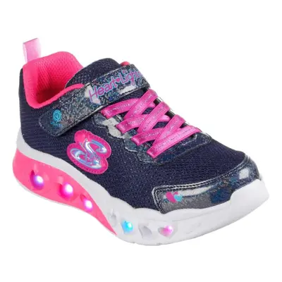 Dívčí rekreační obuv SKECHERS Flutter Heart Lights navy