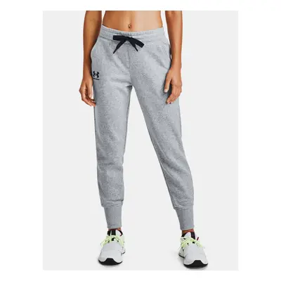 Dámské tepláky UNDER ARMOUR Rival Fleece Joggers-GRY