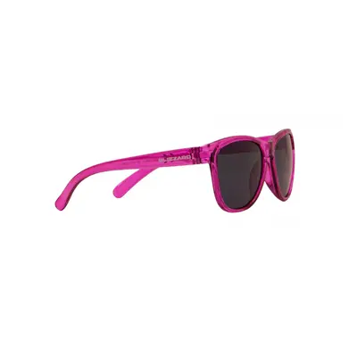 Sluneční brýle BLIZZARD Sun glasses PCC529002-transparent pink-55-13-118