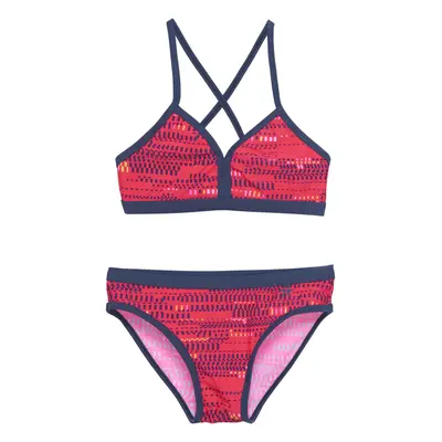 Dívčí plavky COLOR KIDS Bikini - AOP, diva pink