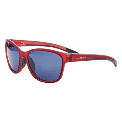 Sportovní brýle BLIZZARD Sun glasses PCSF702140, rubber trans. dark red, 65-16-135