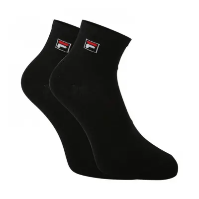 Ponožky FILA F9303 SOCKS QUARTER PLAIN 3 PACK-200 BLACK