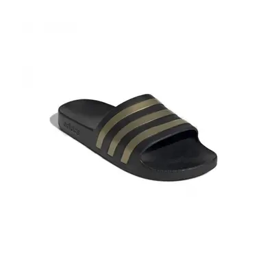 Dámské šlapky (plážová obuv) ADIDAS Adilette Aqua core black gold metallic core black