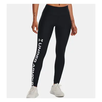 Dámské kompresní legíny UNDER ARMOUR Armour Branded Legging-BLK-1376327-001