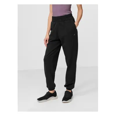 Dámské tepláky 4F WOMENS TROUSERS SPDD013-20S-DEEP BLACK