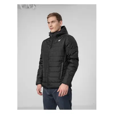 Pánská turistická bunda 4F MENS JACKET KUMP006-20S-DEEP BLACK