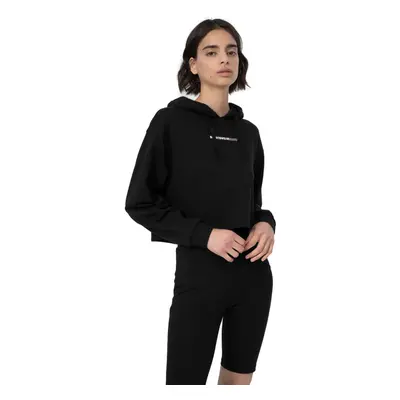 Dámská mikina s kapucí 4F SWEATSHIRT F249-20S-DEEP BLACK