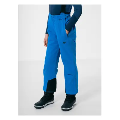 Chlapecké lyžařské kalhoty 4F JUNIOR BOYS SKI TROUSERS JSPMN001-33S-BLUE