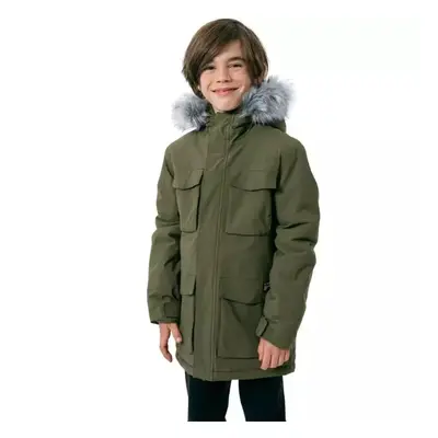 Chlapecká bunda 4F JUNIOR BOYS JACKET JKUM001-43S-KHAKI