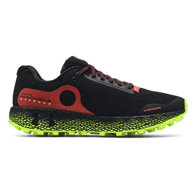 Pánská běžecká trailová obuv UNDER ARMOUR UA HOVR Machina Off Road black black high-vis yellow