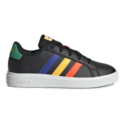 Chlapecká rekreační obuv ADIDAS Grand Court 2.0 core black lucid blue court green