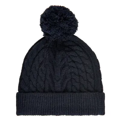 Zimní čepice COLOR KIDS Cable knit recycle Hat -Dress Blues