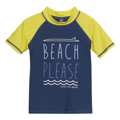 Chlapecké tričko na koupání COLOR KIDS T-shirt W. Print, dark denim