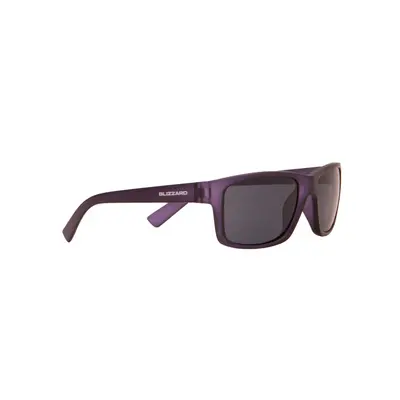 Sluneční brýle BLIZZARD Sun glasses PCC602002-transparent dark purple mat-65-17-135