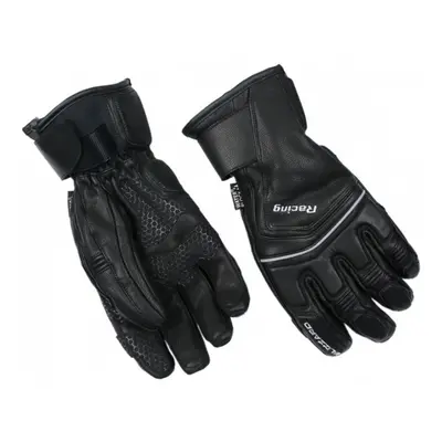 Lyžařské rukavice BLIZZARD Racing Leather ski gloves, black silver