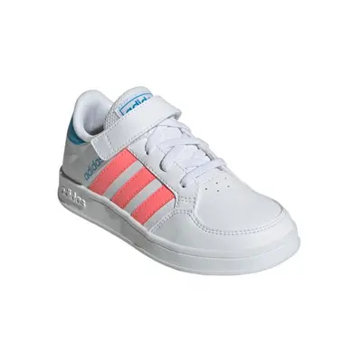 Dětská rekreační obuv ADIDAS Breaknet EL C footwear white acid red sky rush