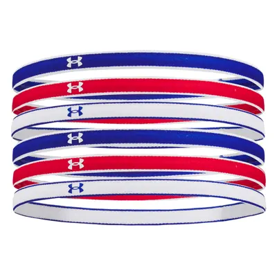 Dámská čelenka UNDER ARMOUR UA Mini Headbands (6pk)-BLU 1286016-400