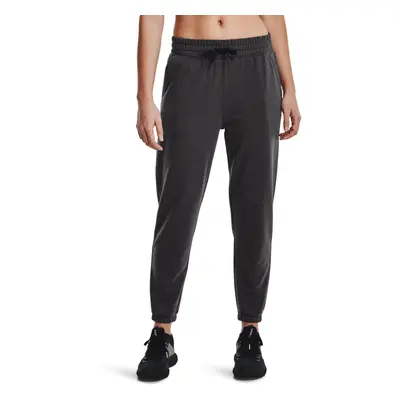 Dámské tréninkové kalhoty UNDER ARMOUR Rival Terry Jogger-GRY