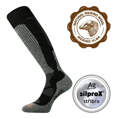 Turistické podkolenky VOXX Merino Etrex-kneesock-Black