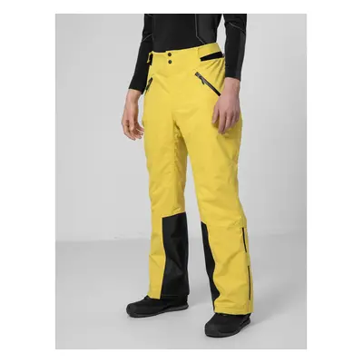 Pánské lyžařské kalhoty 4F MENS SKI TROUSERS SPMN006-72S-LEMON