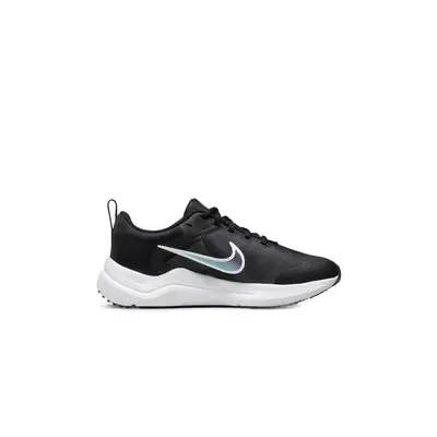 Juniorská sportovní obuv (tréninková) NIKE Downshifter 12 black dark smoke grey white