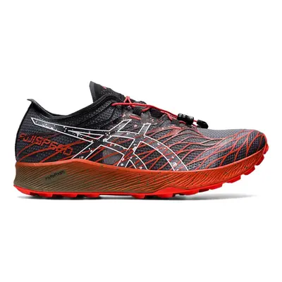 Pánská běžecká trailová obuv ASICS FujiSpeed black cherry tomato