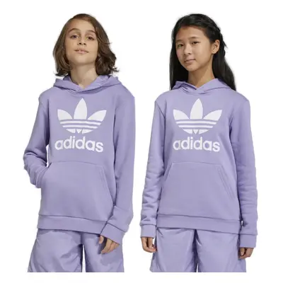 Dívčí mikina s kapucí ADIDAS ORIGINALS TREFOIL HOODIE-MAGLIL