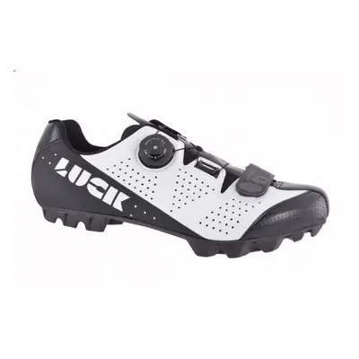 Cyklistické tretry LUCK PRO mtb cycling shoes White