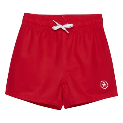 Chlapecké plavky COLOR KIDS Swim Shorts - Solid, goji berry