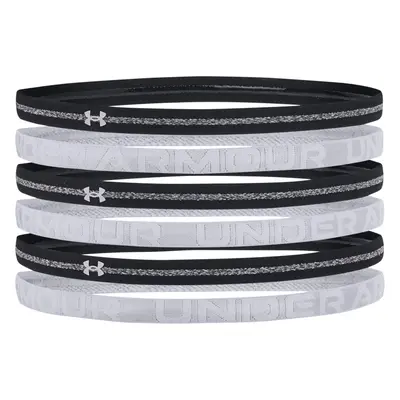 Dámská čelenka UNDER ARMOUR UA HTR Mini Headband 6PK-BLK