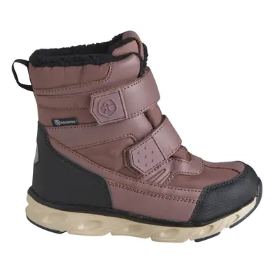 Dívčí vysoké zimní boty COLOR KIDS Boots high cut w.2 WP marron