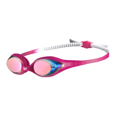 Juniorské plavecké brýle ARENA Spider Jr Mirror WHITE-PINK-FUCHSIA