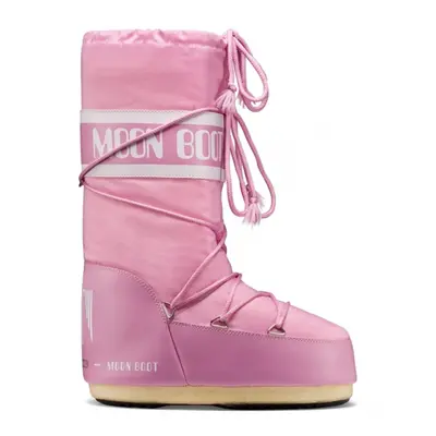 Dívčí vysoké zimní boty MOON BOOT Icon Nylon K pink