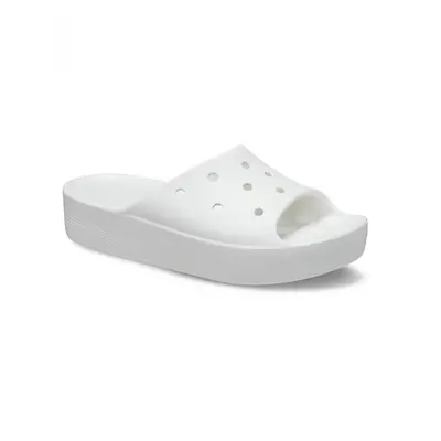 Dámské šlapky (plážová obuv) CROCS Classic Platform Slide white